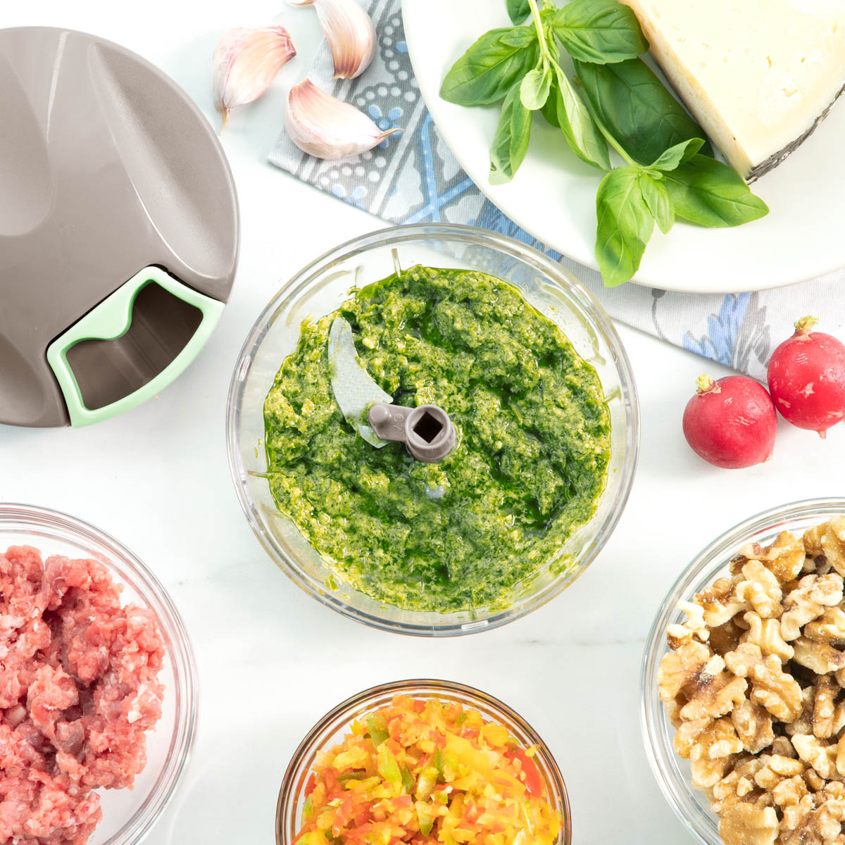 InnovaGoods Ruční sekáček Spinop