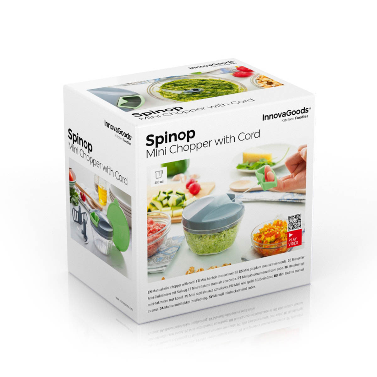 InnovaGoods Ruční sekáček Spinop