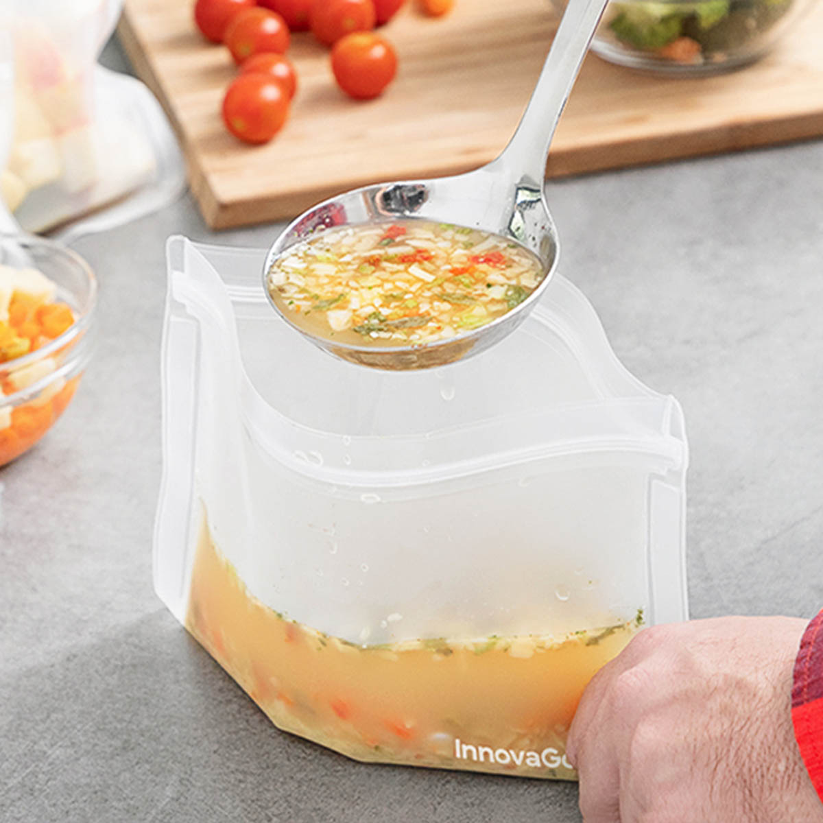 InnovaGoods Sada uzavíratelných sáčků Freco, 10 ks