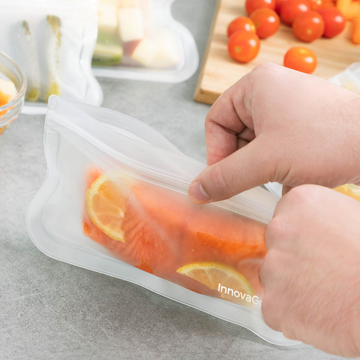 InnovaGoods Sada uzavíratelných sáčků Freco, 10 ks