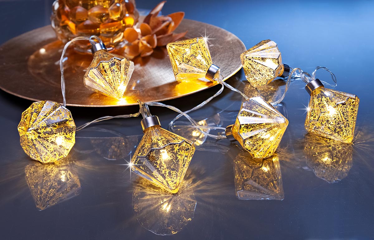 E-shop Weltbild LED Světelný řetěz Diamant