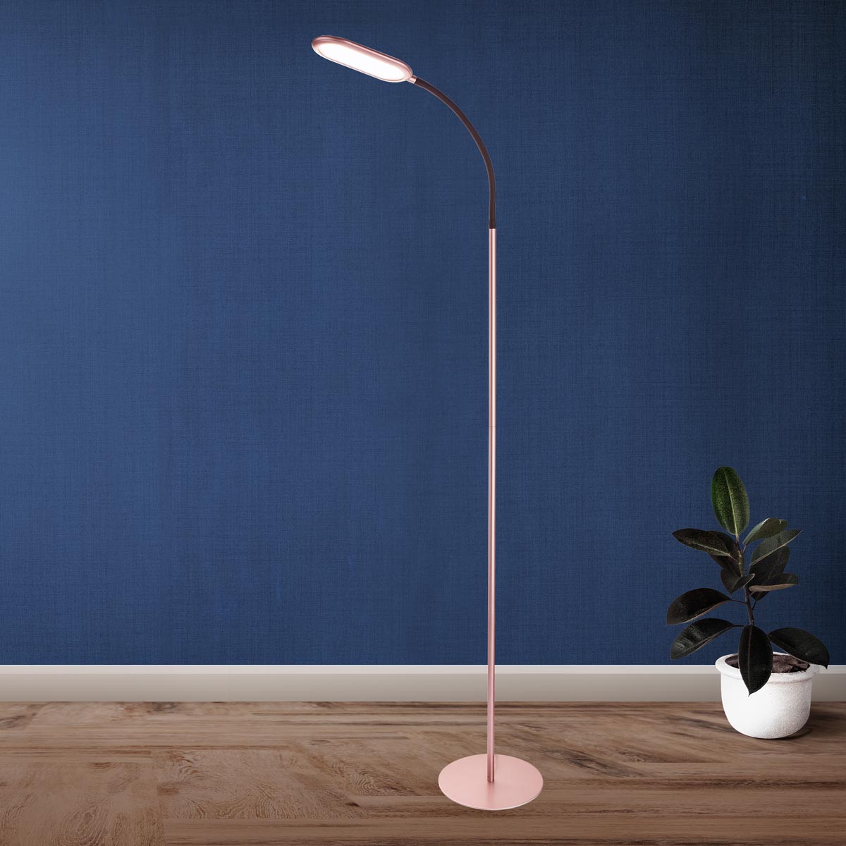 E-shop Weltbild Stojací lampa Slimline, růžová