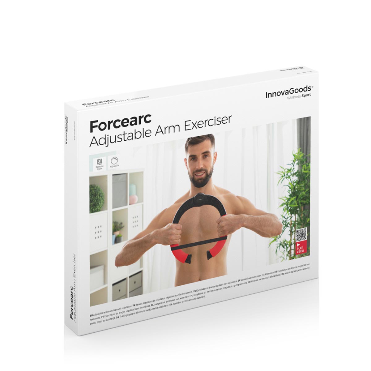 InnovaGoods Nastavitelný posilovač rukou Forcearc