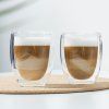 Dvoustěnná sklenice Latte Macchiato, 350 ml, 2 ks