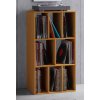 Regál na vinylové desky Schaltino, buk