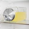 Skleněná nádoba s kohoutkem na nápoje do ledničky, 3,8 l