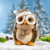 Dekorace Zimní sova