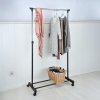 Pojízdný stojan na oblečení, 90 - 160 cm