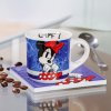 Porcelánový šálek na espresso Minnie, modrý
