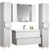 5dílná umyvadlová skříňka Silora XL, bílá