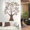 Kovová nástěnná dekorace Strom