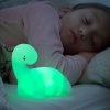 Vícebarevná LED lampa s dinosaurem Lightosaurus