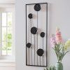 Nástěnná dekorace Černé květy