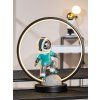 LED lampa astronaut "Apollo", modrý