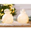 LED dekorativní koule s andělem Raffael, 13 cm