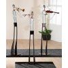 Kovová figurka houslisty Orchester, 41 cm