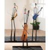 Kovová figurka kytaristy Jazzband, 41 cm