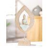 Soška Buddha Meditation s rámem, 32 cm