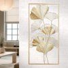 Nástěnný reliéf Golden Ginkgo, 60 cm