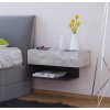 2236 nastenny nocni stolek dormal maxi beton a cerna
