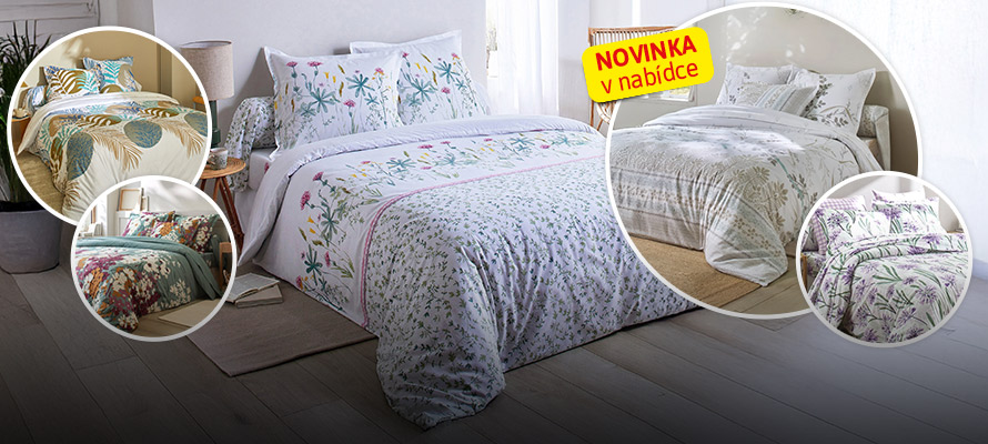 Posteľná bielizeň a prehozy