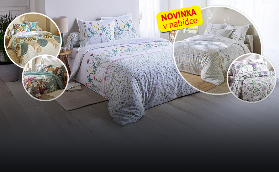 Posteľná bielizeň a prehozy