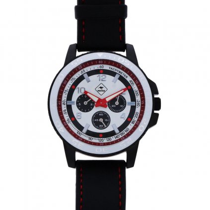 Pánske náramkové hodinky Roadsign R14015, čierno-červené