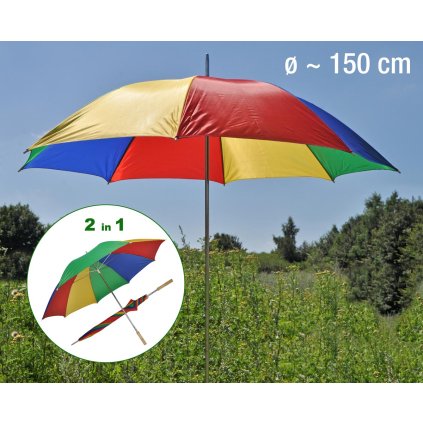 Slnečník 2v1, 150 cm