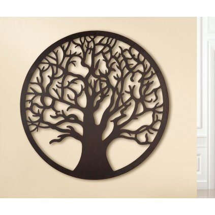 Nástenná dekorácia Strom života, Ø 80 cm