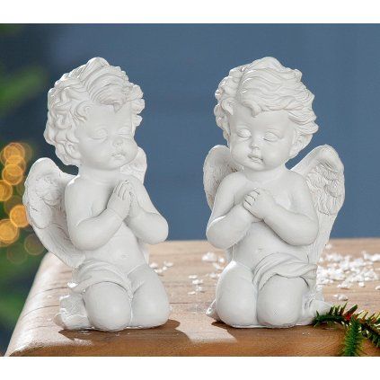 Soška modliaceho sa cheruba