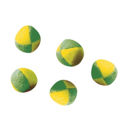 Náhradné loptičky pre hru Klaun, 5 ks