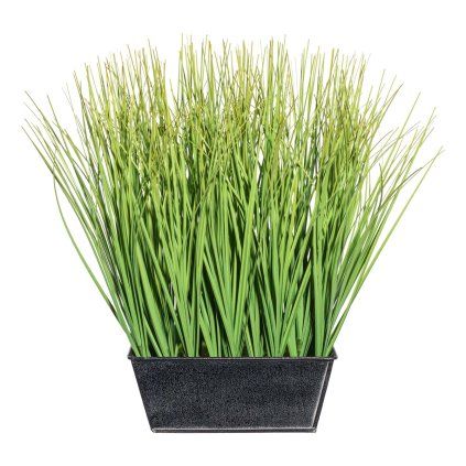 Umelá tráva v kvetináči, 30 cm