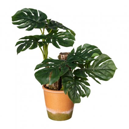 Umelý kvet Monstera, 45 cm