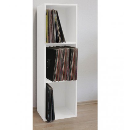 Polica LP Platto, biela