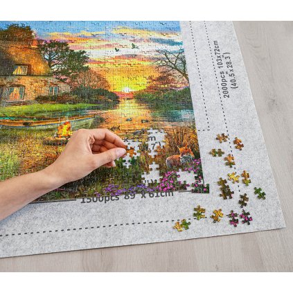 Podložka pod puzzle rolovacia