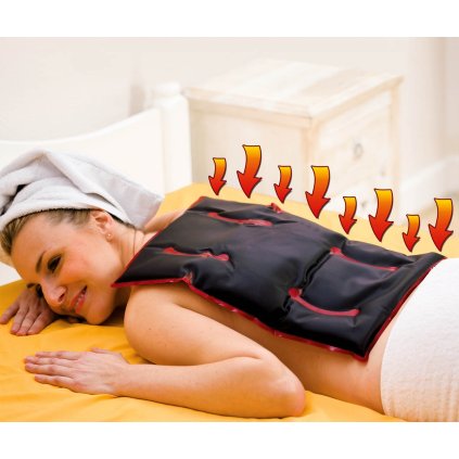 Teplý rašelinový vankúš 48x30 cm