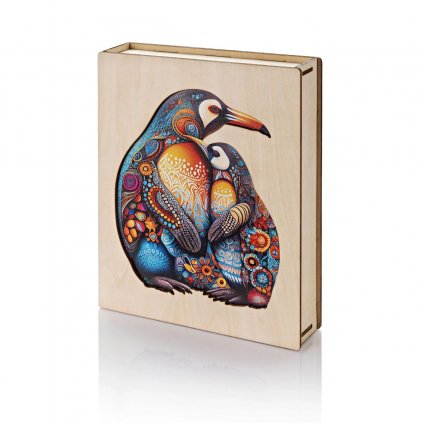 Drevené puzzle Tučniaky, 190 dielikov