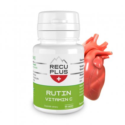 RECUPLUS Rutín + vitamín C, 90 tabliet