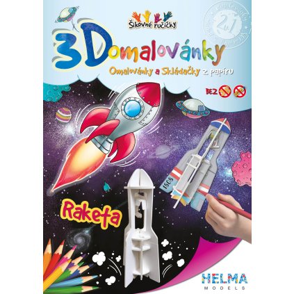 3D Omaľovánky, Raketa