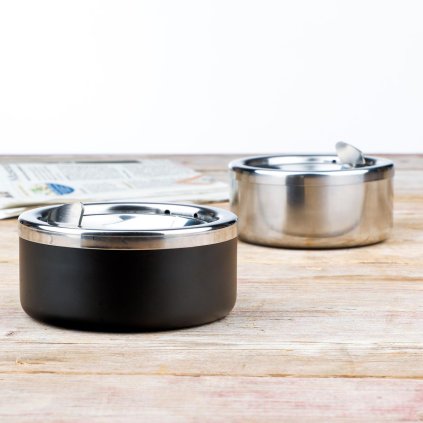 Skladací kovový popolník