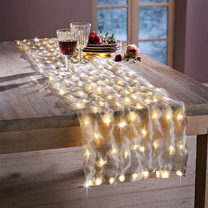 LED Dekračná textília Glamour