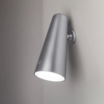 Multifunkčná lampa 5v1, strieborná