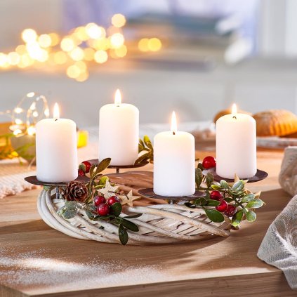 Adventný veniec Príroda