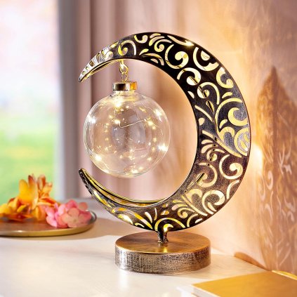 LED svetelná dekorácia Crescent