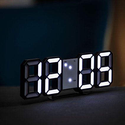 3D LED hodiny