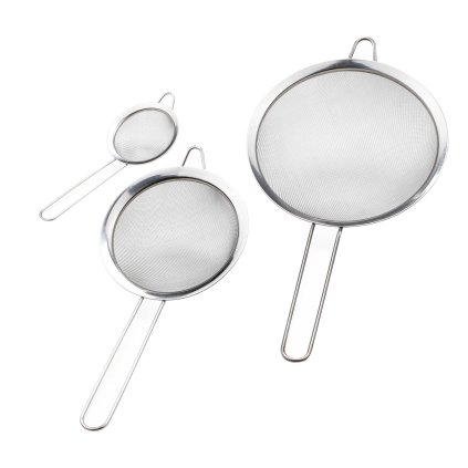 Kuchynské sitko, sada 3 kusov