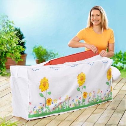 Ochranný kryt na záhradné vankúše Sunflowers