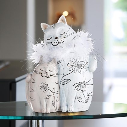 Dekoratívna figúrka Mačka Cuddles