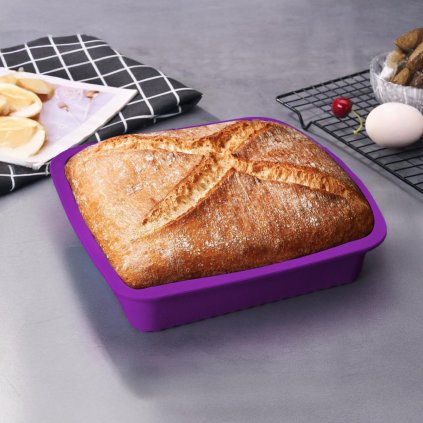 Silikónová forma štvorcová, 20 cm