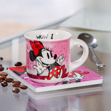 Šálka Minnie, ružová